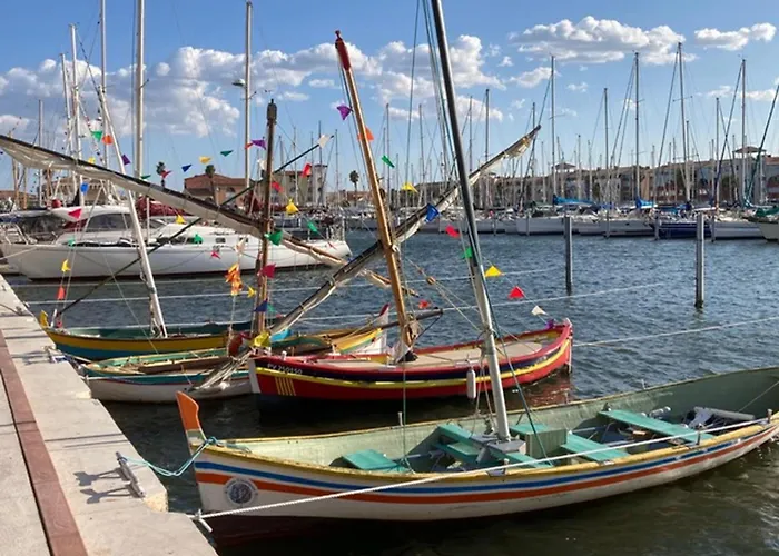 Beau T2 Climatise Pour 4 Pers Avec Parking, Proche A Port - Fr-1-727-6 * Leucate